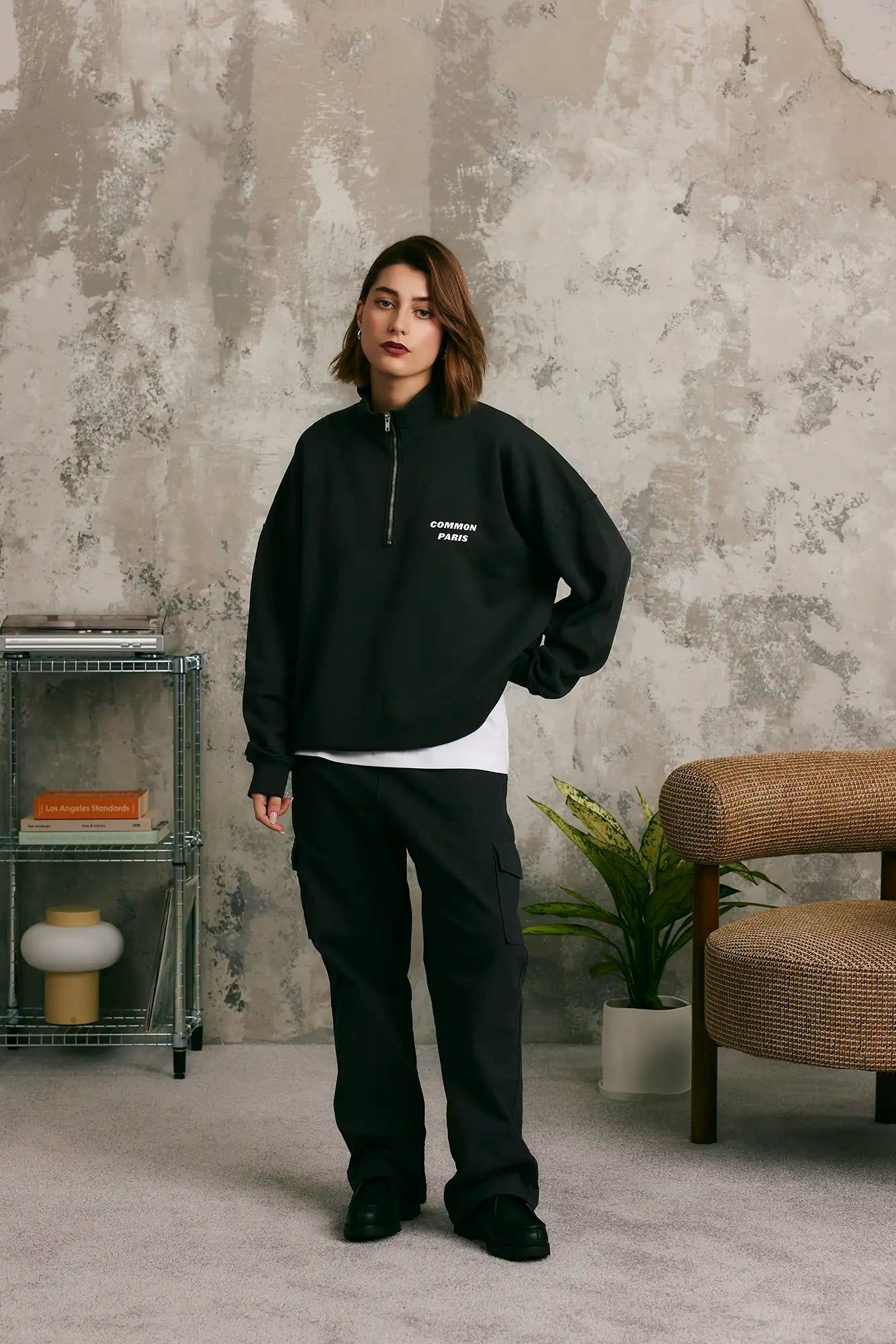 Zip sweater